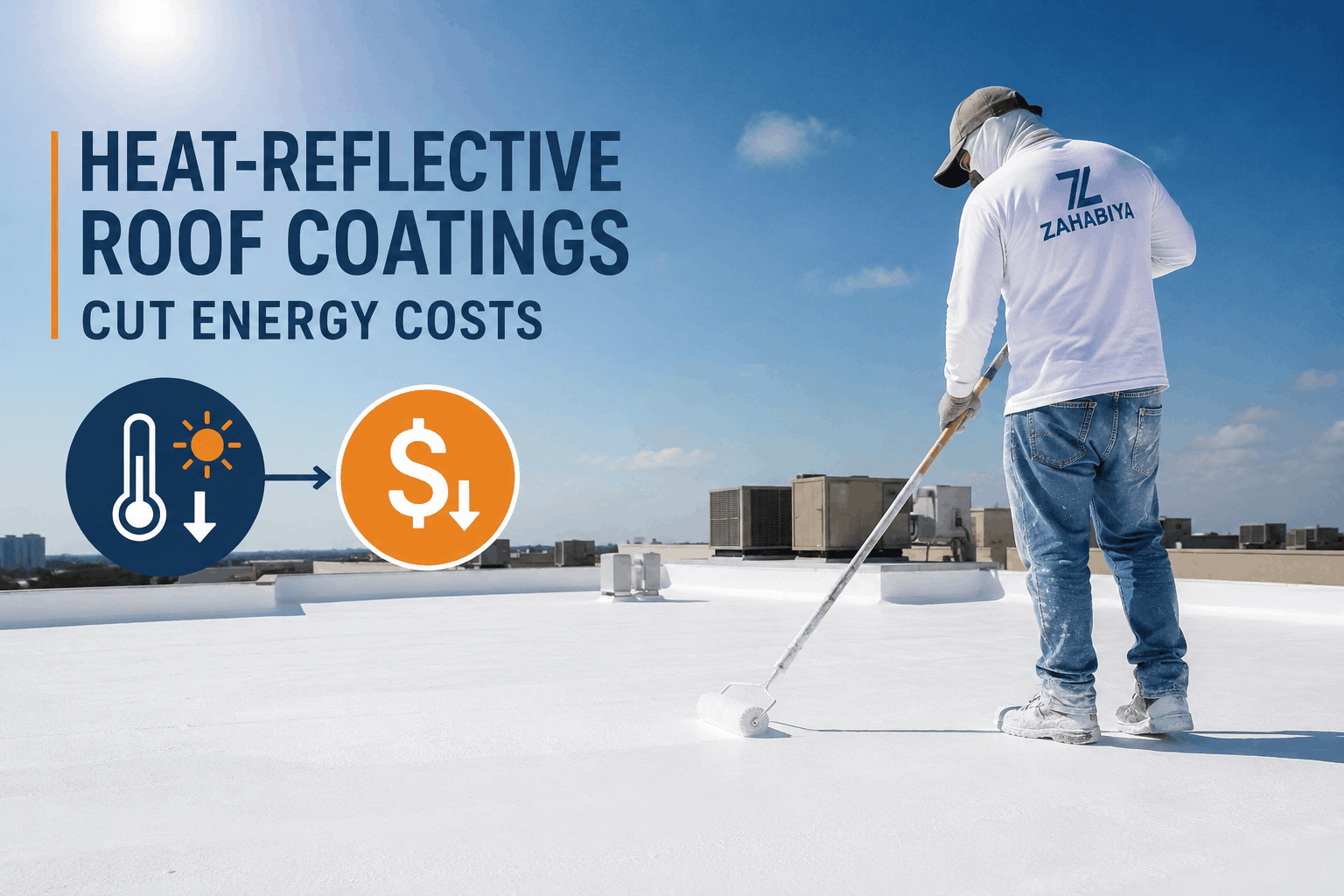 How Heat-Reflective Roof Coatings Cut Energy Costs
