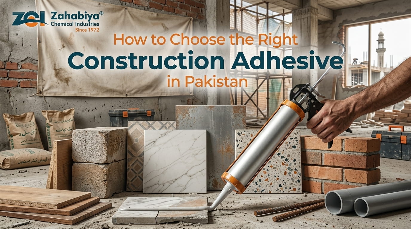 How to Choose the Right Construction Adhesive in Pakistan